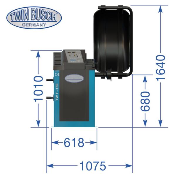 TWF-150: Reifenwuchtmaschine Semi autom. - TWF-150 – Bild 5
