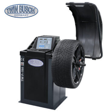 TWF-150-G: Reifenwuchtmaschine Semi autom. - Grey-Line