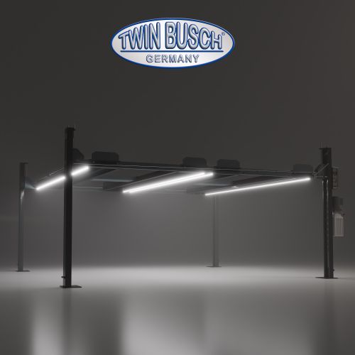 TWLED-4PD2 – LED-Beleuchtung (LED-KIT) für 4-Säulen-Doppelparkhebebühnen TW436PD2-G - TWLED-4PD2