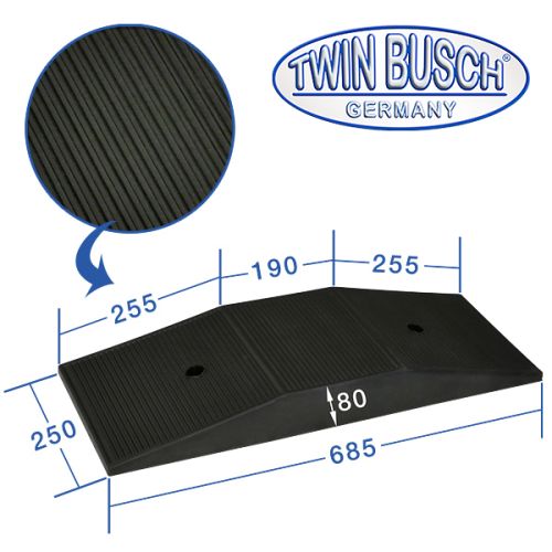 TWS3-GK-RAMP – Gummi-Auffahrrampe